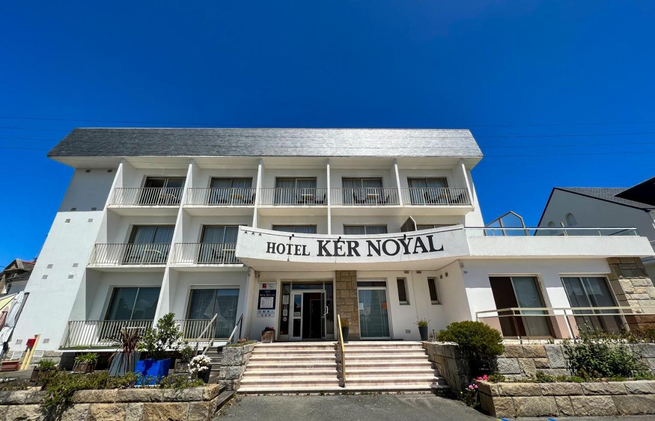 Hôtel Ker-Noyal Quiberon Plage Exterior foto