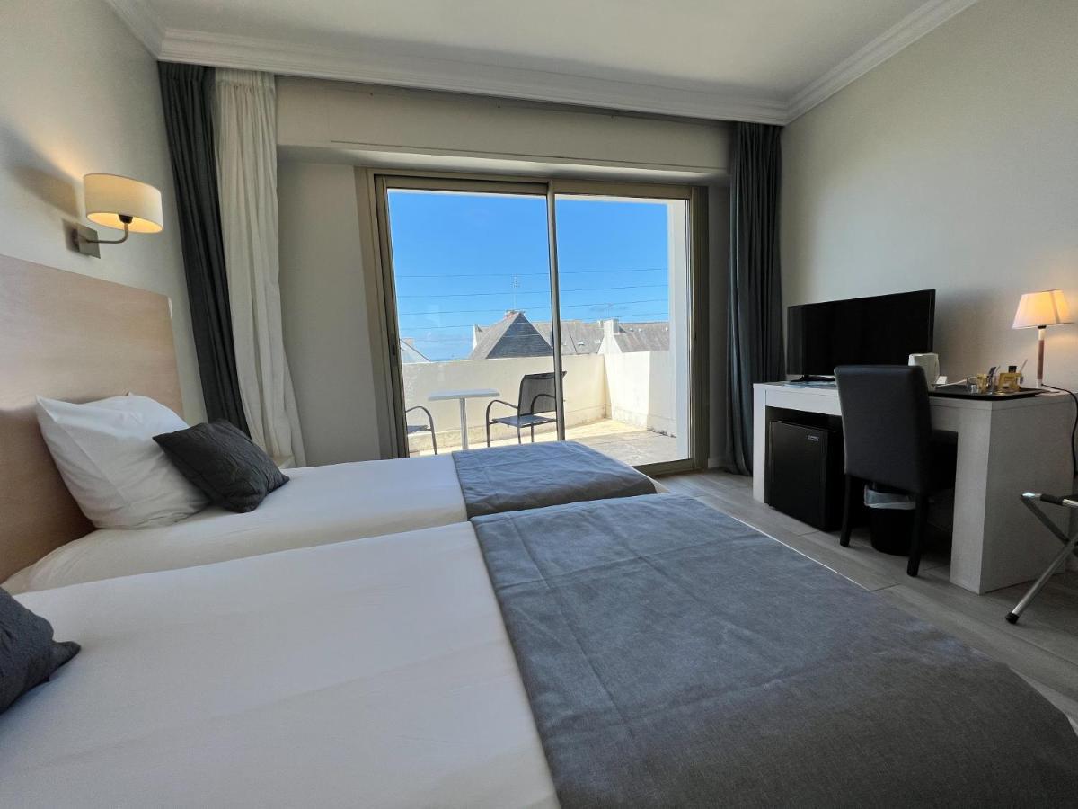 Hôtel Ker-Noyal Quiberon Plage Exterior foto