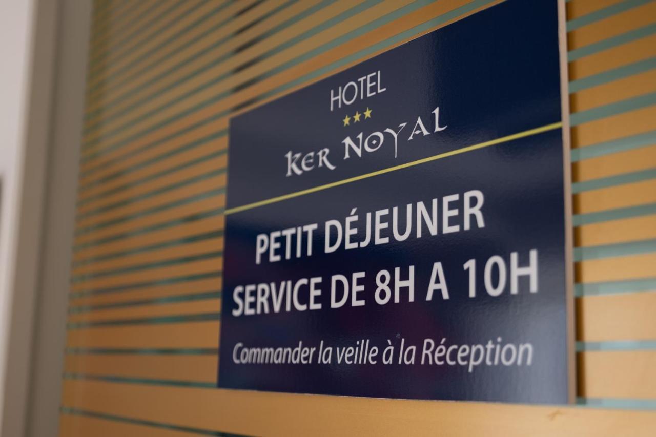 Hôtel Ker-Noyal Quiberon Plage Exterior foto