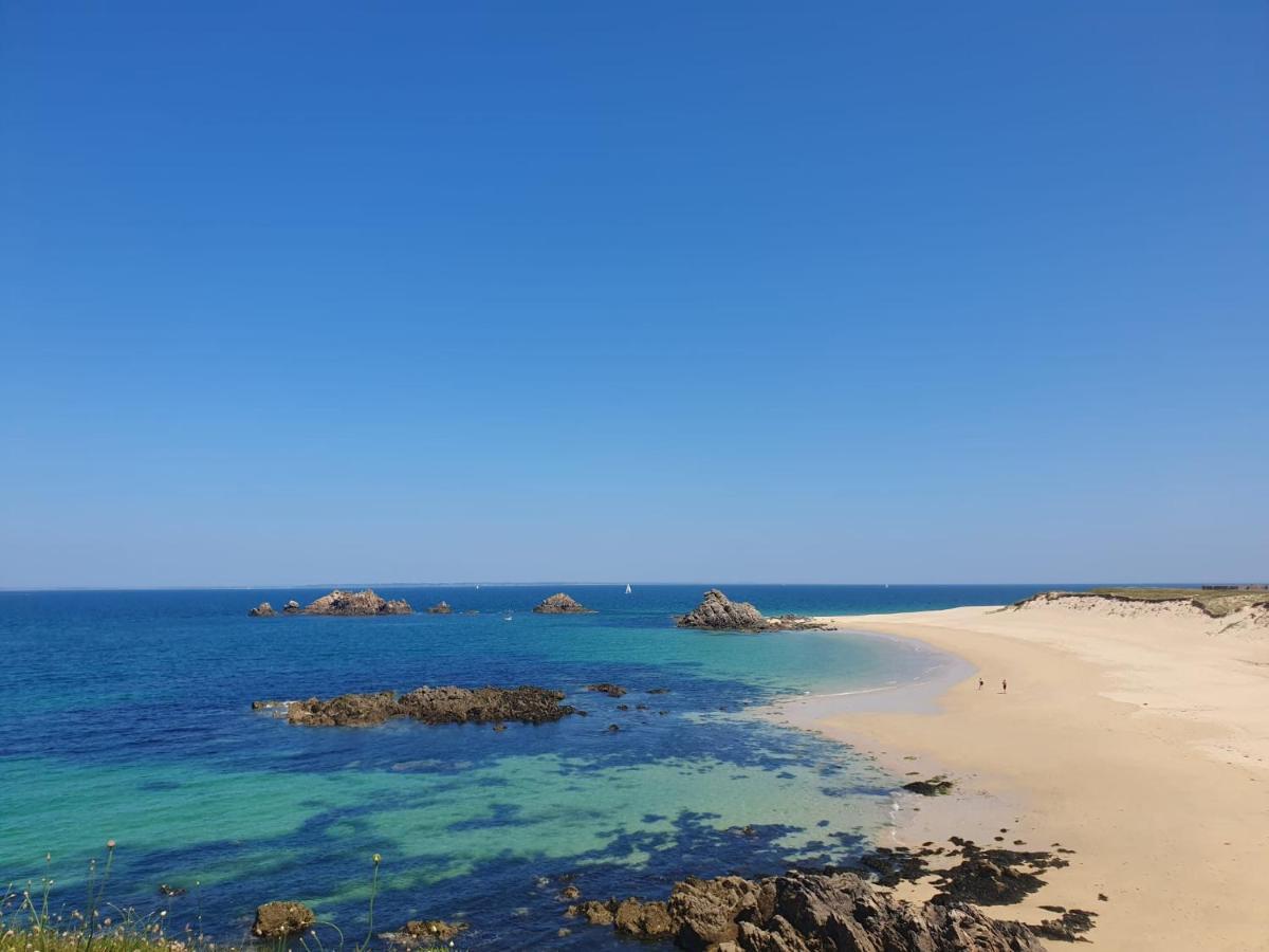 Hôtel Ker-Noyal Quiberon Plage Exterior foto