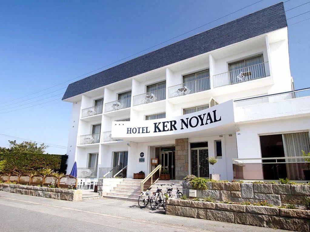 Hôtel Ker-Noyal Quiberon Plage Exterior foto